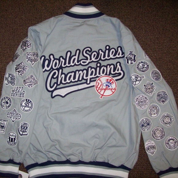 NEW YORK YANKEES 27 Time World Series Jacket 3X - Picture 8 of 8